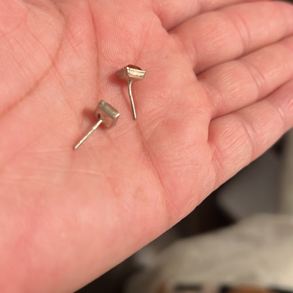 Sterling silver Amber earrings made in Mexico - Picture 8 of 10